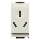VIMAR - PRESA SICURY 2P+T 10A CINESE BIANCO