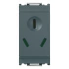 VIMAR - PRESA SICURY 2P+T 10A CINESE GRIGIO