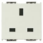 VIMAR - PRESA SICURY 2P+T 13A INGLESE BIANCO