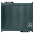 VIMAR - Suoneria Elettronica 3 Sequenze 12V Grigio - Sonore Tritonale Bitonale Ronzatore Regolabili Volume Alimentazione 12V 50-60 Hz D.C. Selv 2 Moduli