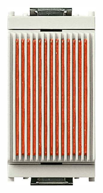 VIMAR - Spia Diffusore Rosso Bianco Lampada Siluro Ø 6,3X28 Mm Ø 7X31 Mm Fornita