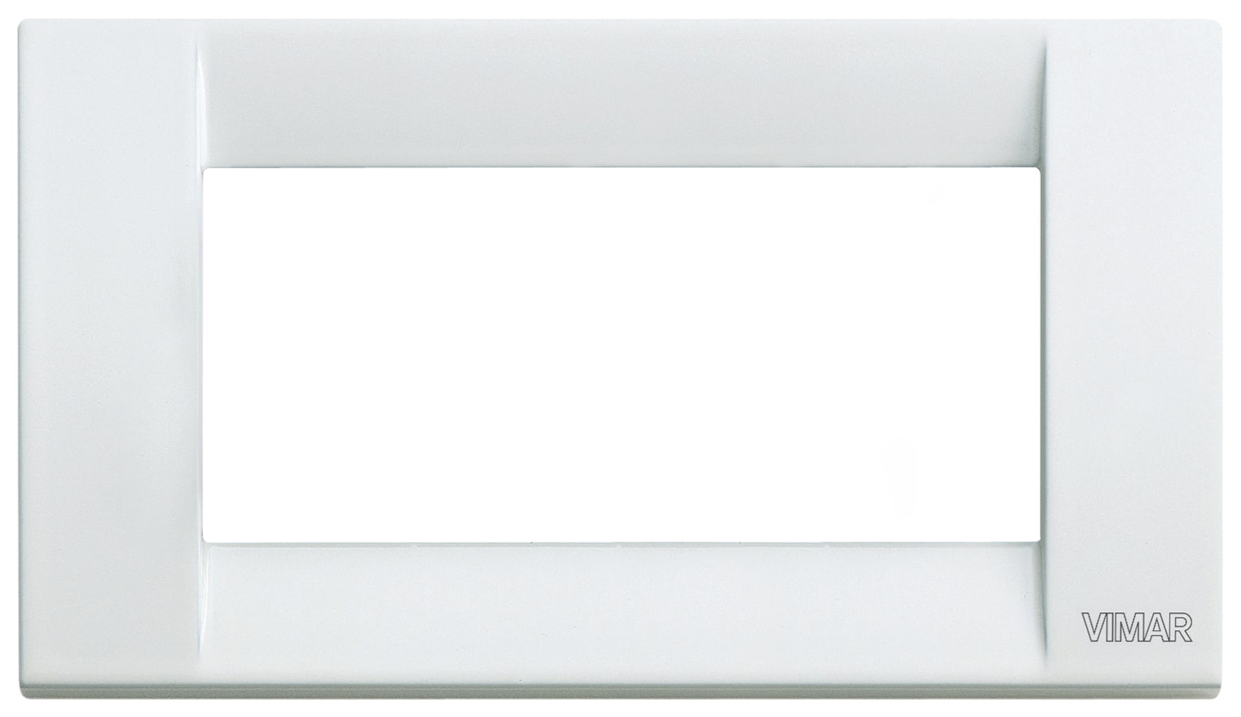 VIMAR - PLACCA CLASSICA 4M BIANCO