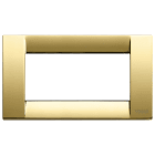 VIMAR - PLACCA CLASSICA 4M ORO LUCIDO
