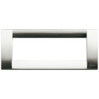 VIMAR - PLACCA CLASSICA 6M NICHEL SPAZZOLATO