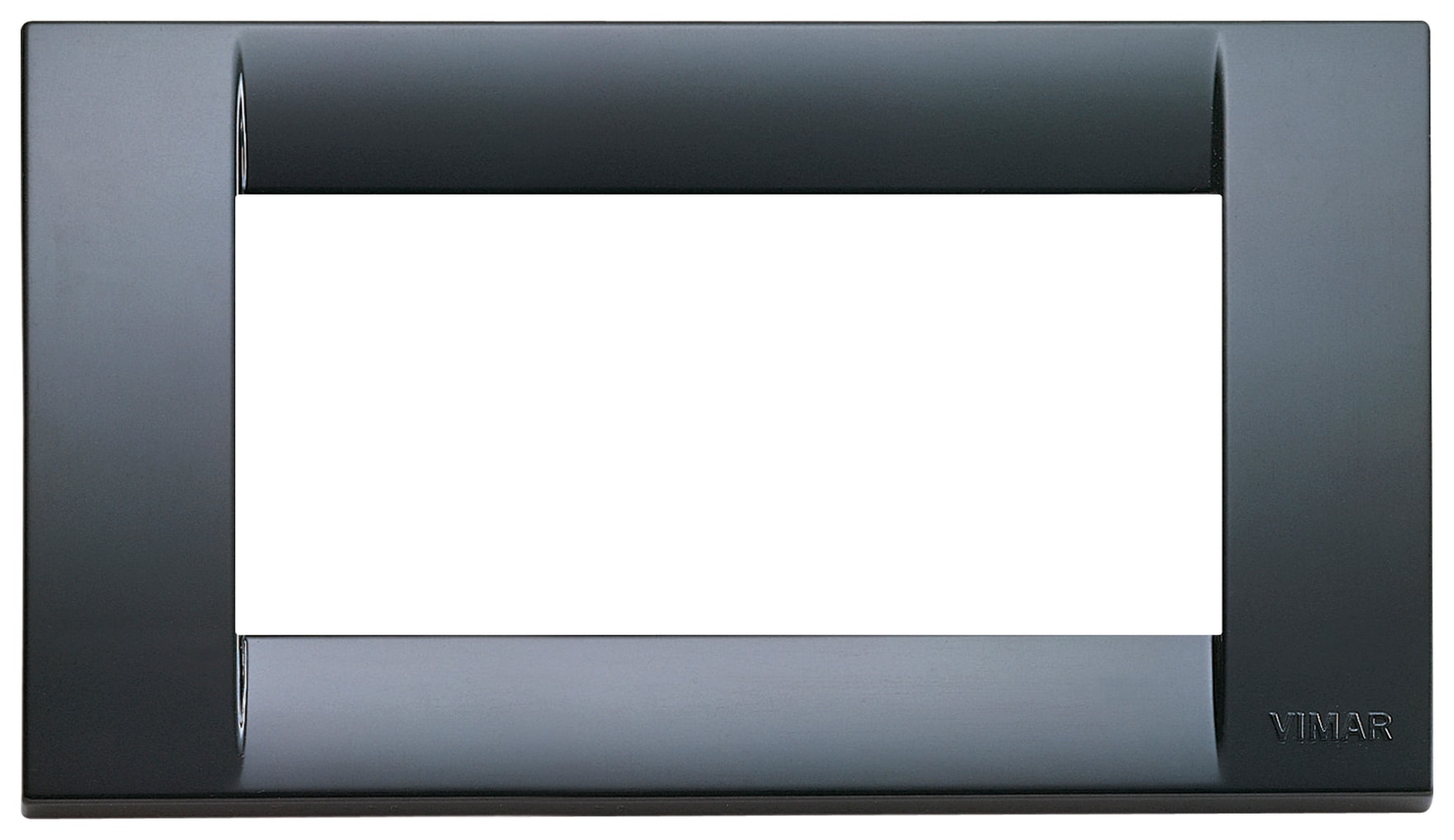 VIMAR - PLACCA CLASSICA 4M GRIGIO GRAFITE