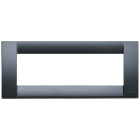 VIMAR - PLACCA CLASSICA 6M GRIGIO GRAFITE
