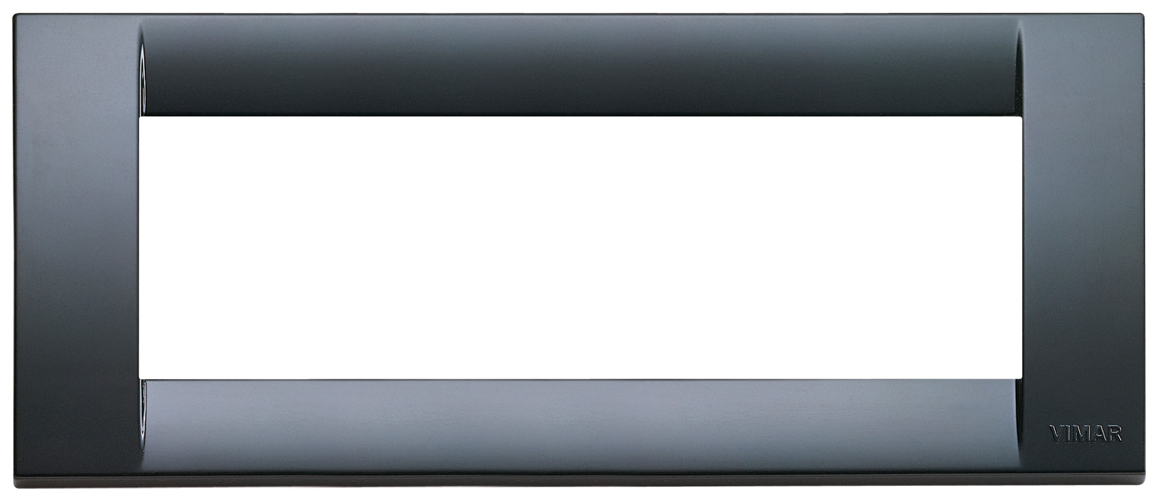 VIMAR - PLACCA CLASSICA 6M GRIGIO GRAFITE