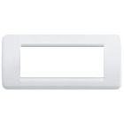 VIMAR - PLACCA RONDO 5M BIANCO BRILLANTE