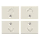 VIMAR - QUATTRO MEZZI TASTI 1M DIMMER BIANCO