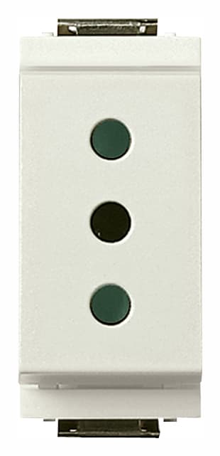 VIMAR - PRESA 2P+T 10A P11 BIANCO