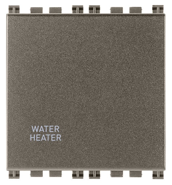 VIMAR - INTERRUTTORE 2P 20AX WAT./HEAT.2M METAL
