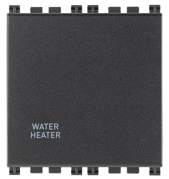 VIMAR - INTERRUTTORE 2P 20AX WAT./HEAT.2M GRIGIO
