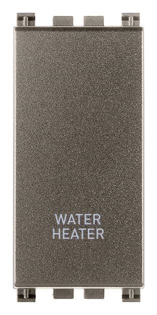 VIMAR - INTERRUTTORE 2P 20AX WATER/HEATER METAL