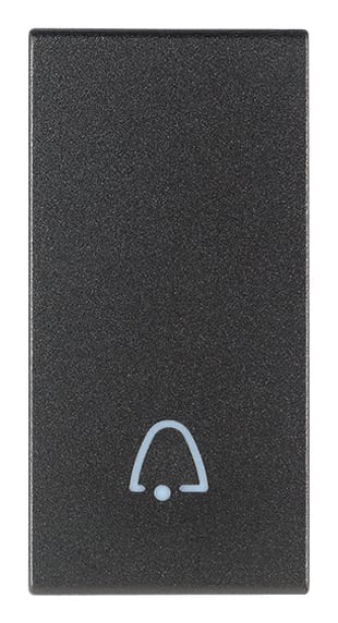 VIMAR - TASTO 1M SIMBOLO CAMPANELLO GRIGIO