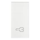 VIMAR - Tasto 1M Chiave Bianco - Intercambiabile Modulo Illuminabile