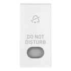 VIMAR - TASTO 1M CON DIFFUSORE SIMB. DND BIANCO