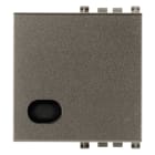 VIMAR - TASTO 2M CON DIFFUSORE METAL