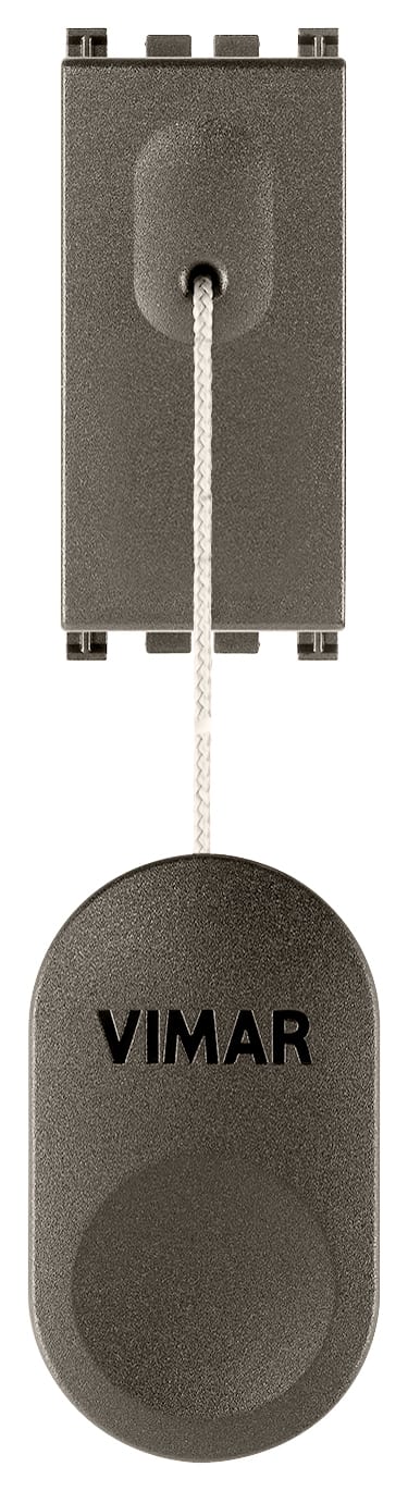 VIMAR - PULSANTE 1P NO 10A TIRANTE METAL