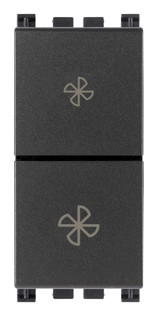 VIMAR - COMMUTATORE 2P 10AX FAN-COIL GRIGIO