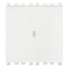 VIMAR - PULSANTE 1P NO 10A ASSIALE 2M BIANCO