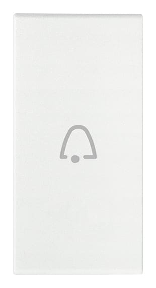 VIMAR - TASTO 1M SIMB. CAMPANELLO ASSIALE BIANCO
