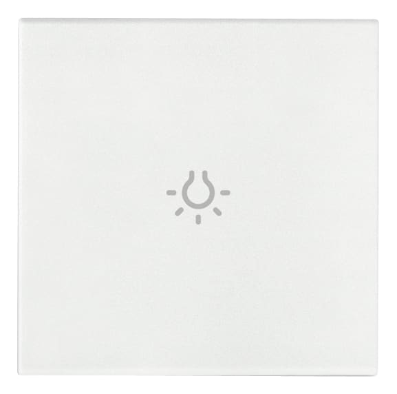 VIMAR - TASTO 2M SIMBOLO LUCE ASSIALE BIANCO