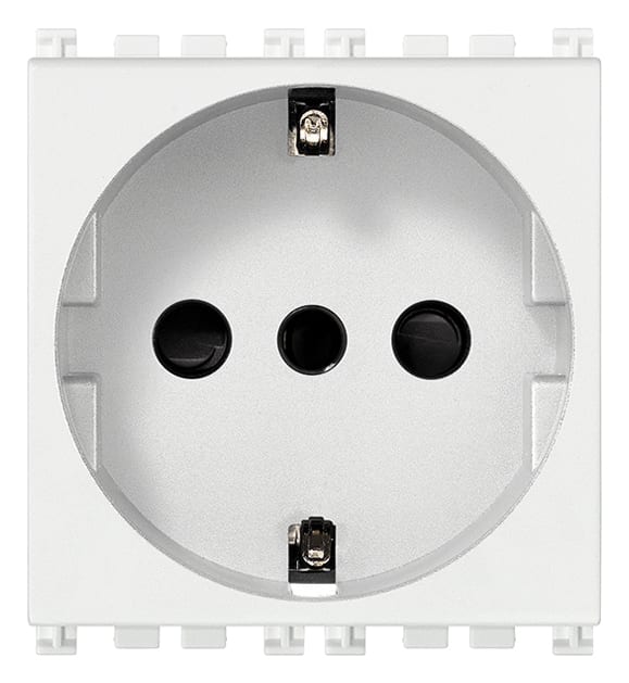 VIMAR - PRESA 2P+T 16A P30 BIANCO