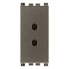 VIMAR - Presa 2P 6A 24V Metal per Spina 01620 Spinotti Ø 3mm Interasse 12,4mm Circuiti Ausiliari