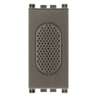 VIMAR - Suoneria/Ronzatore Metal 230V 50-60Hz con Funzione Settabile e Coperchio Ruotabile