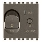 VIMAR - Interruttore Automatico Magnetotermico Differenziale 1P+N C10 10Ma Metal - 2 Moduli