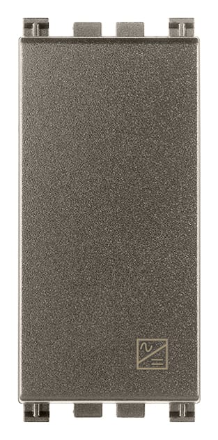 VIMAR - Alimentatore 32Vdc 100Ma Metal - Uscita 32 V D.C. 100 Ma, Alimentazione 110-230 V~ 50-60 Hz, 1 Modulo