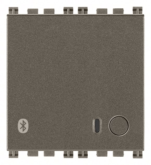 VIMAR - Interfaccia Bluetooth Metal Per Domotica, Memorizzabili Fino A 8 Dispositivi Mobile - 2 Moduli