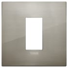 VIMAR - PLACCA CLASSIC 1M ACCIAIO SPAZZOLATO
