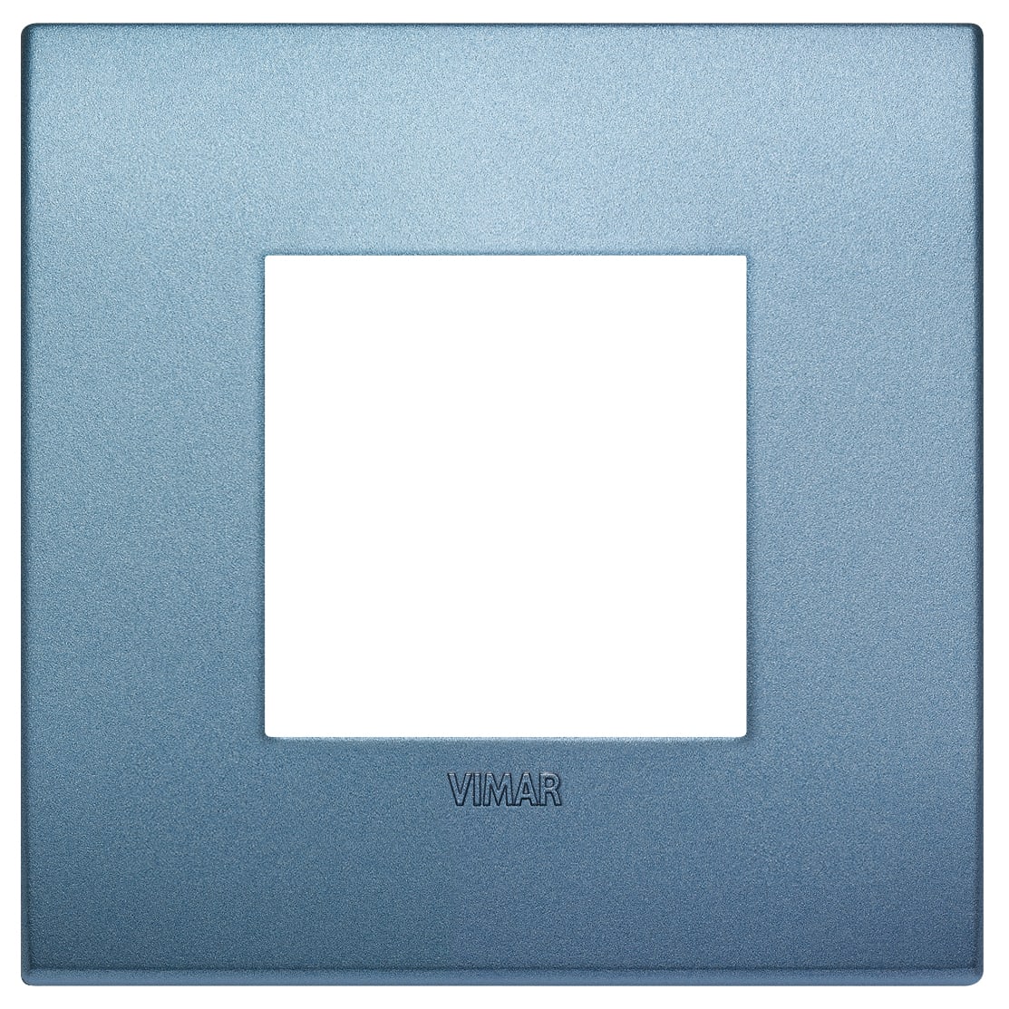 VIMAR - PLACCA CLASSIC 2M BLU MATT
