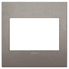 VIMAR - PLACCA CLASSIC 3M BS TITANIO MATT
