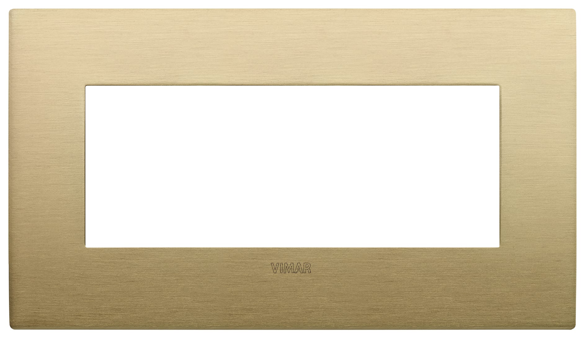 VIMAR - PLACCA CLASSIC 5M BS OTTONE SPAZZOLATO