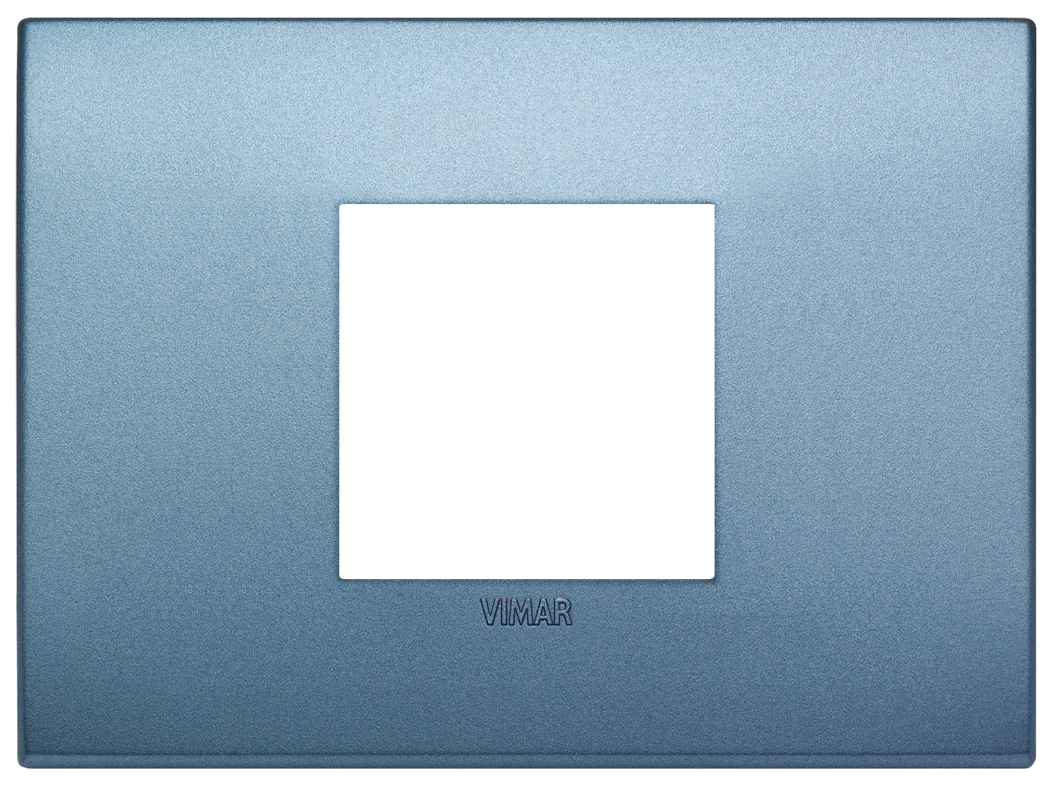 VIMAR - PLACCA CLASSIC 2M CENTRALI BLU MATT