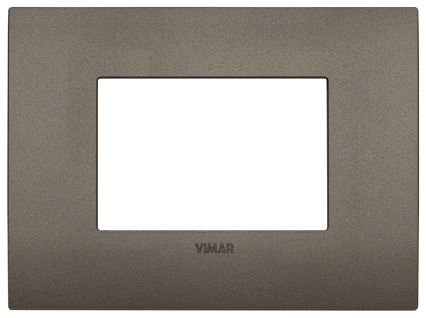 VIMAR - PLACCA CLASSIC 3M METAL