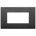 VIMAR - PLACCA CLASSIC 4M ANTIBATTERICO NERO
