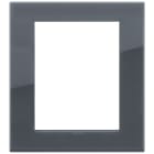 VIMAR - PLACCA CLASSIC 8M REFLEX GRIGIO FUME