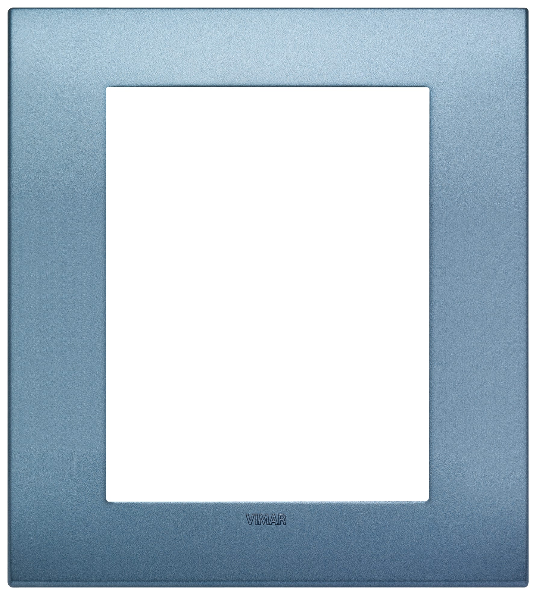 VIMAR - PLACCA CLASSIC 8M BLU MATT