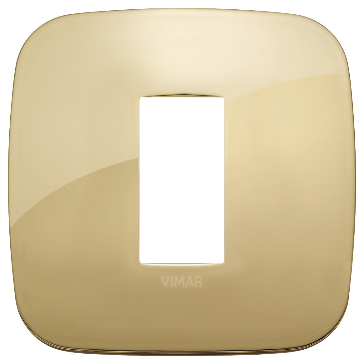 VIMAR - PLACCA ROUND 1M ORO