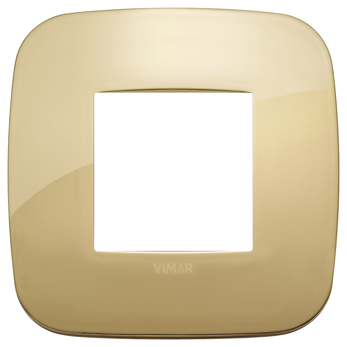 VIMAR - PLACCA ROUND 2M ORO