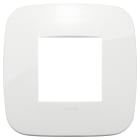 VIMAR - PLACCA ROUND 2M BIANCO