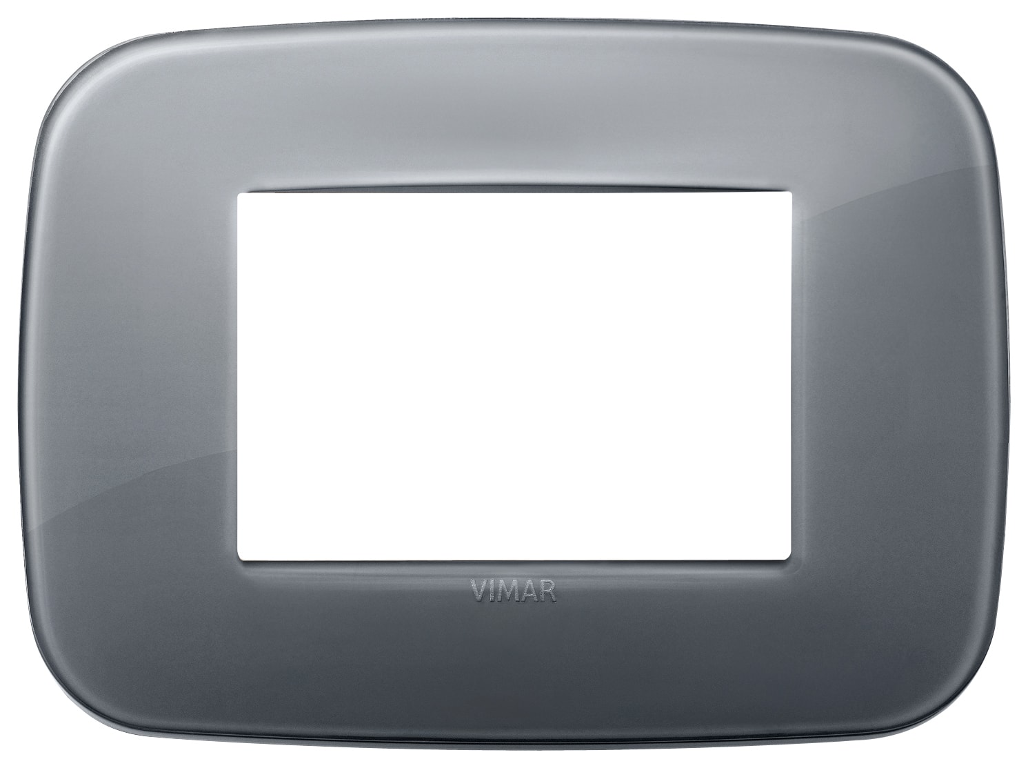 VIMAR - PLACCA ROUND 3M REFLEX GRIGIO FUME
