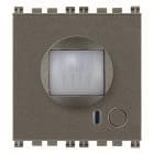 VIMAR - Rivelatore di Movimento Infrarossi Passivi Standard KNX Metal - 2 Moduli