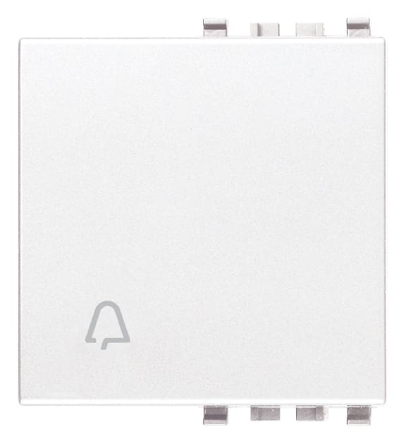 VIMAR - TASTO 2M SIMBOLO CAMPANELLO BIANCO
