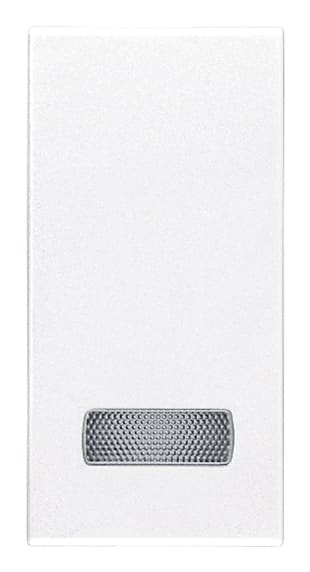 VIMAR - TASTO 1M CON DIFFUSORE BIANCO