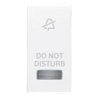 VIMAR - TASTO 1M CON DIFFUSORE SIMB. DND BIANCO