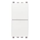 VIMAR - Pulsanti Indipendenti Bianco 10A 250V Chiusura Contemporanea Circuiti